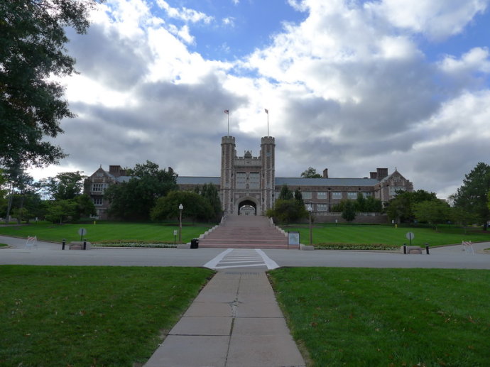 校园景色-圣路易斯华盛顿大学
